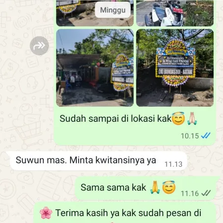 Pengiriman Papan Bunga Duka Cibiru