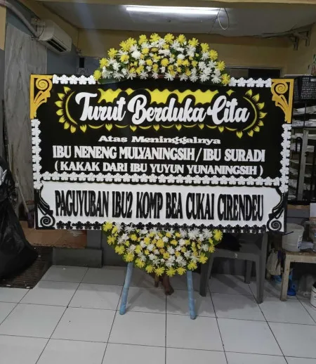 Papan Bunga Duka Cibiru