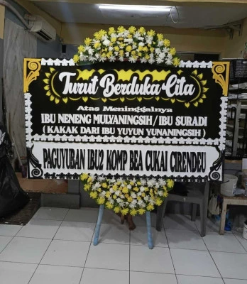 Papan Bunga di Cibiru